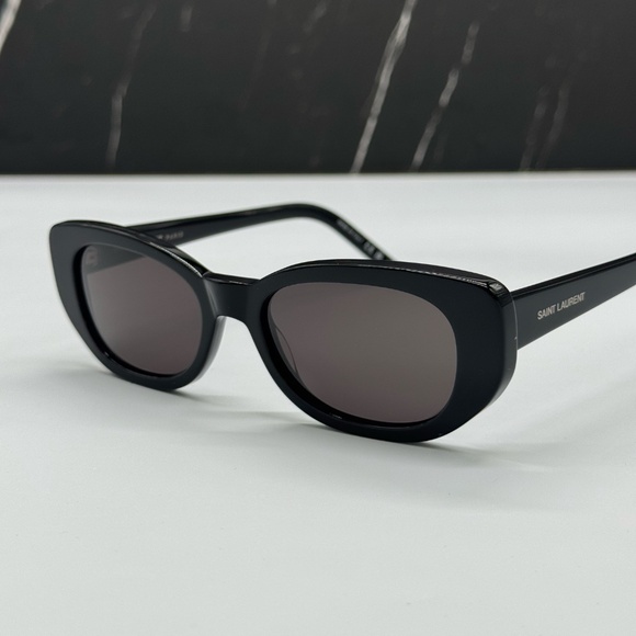 NEW SAINT LAURENT SL316 BETTY 001 BLACK WOMEN EYEWEAR - Picture 4 of 7